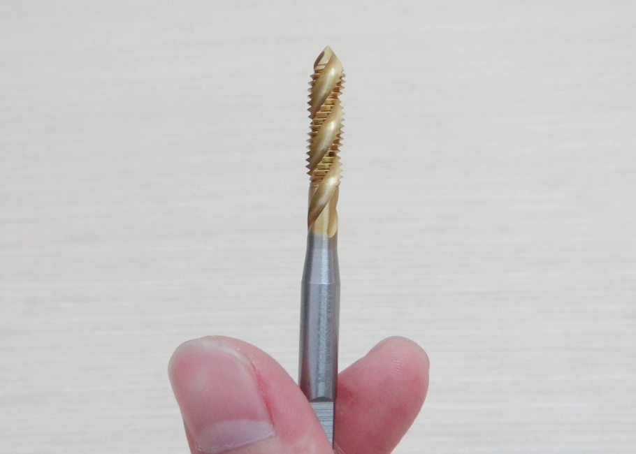 Titanium Coated Thread Tap M6 x 1.0 HSSE Screw Tap