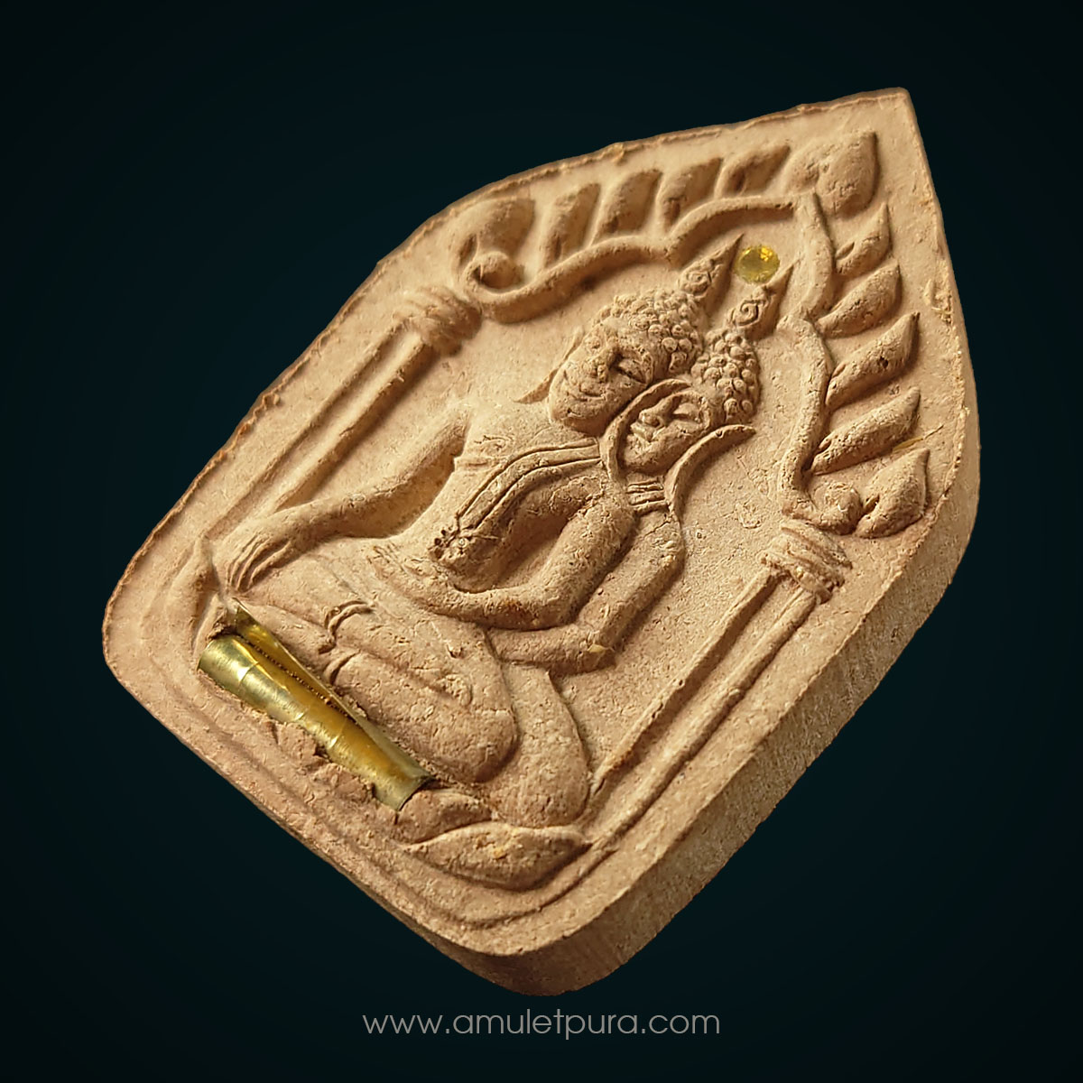 แผนซ้อนแผน เนื้อผงว่าน108 ฝังโลหิตธาตุ ตะกรุดเงิน รุ่นบารมีครูประทานทรัพย์ ปี52 ครูบาเจ้าต้นบุญ วัดป่าทุ่งกุลาเฉลิมราช จ.ร้อยเอ็ด(มีโค้ด)