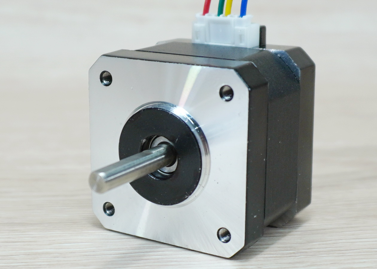 HANPOSE - Stepper Motor (Nema17) แรงบิด 28 N.cm 1.3A (17HS3401S) Black End