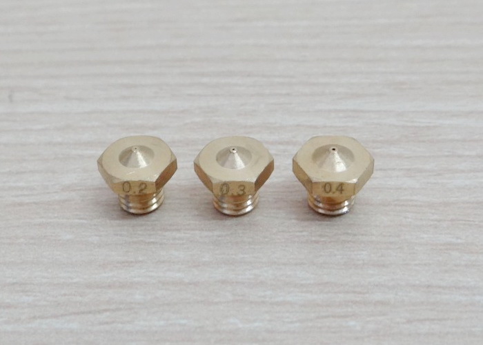 0.3mm Brass Nozzle Thread Length 5mm For 1.75mm filament