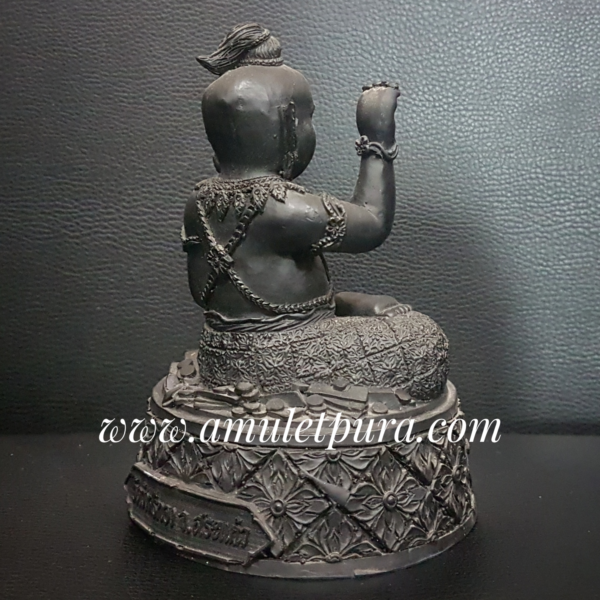 กุมารทองนามเพชร หน้าตัก 3 นิ้ว เนื้อแร่เศรษฐีผสมหินธิเบต หลวงปู่นอง วัดวังศรีทอง จ.สระแก้ว