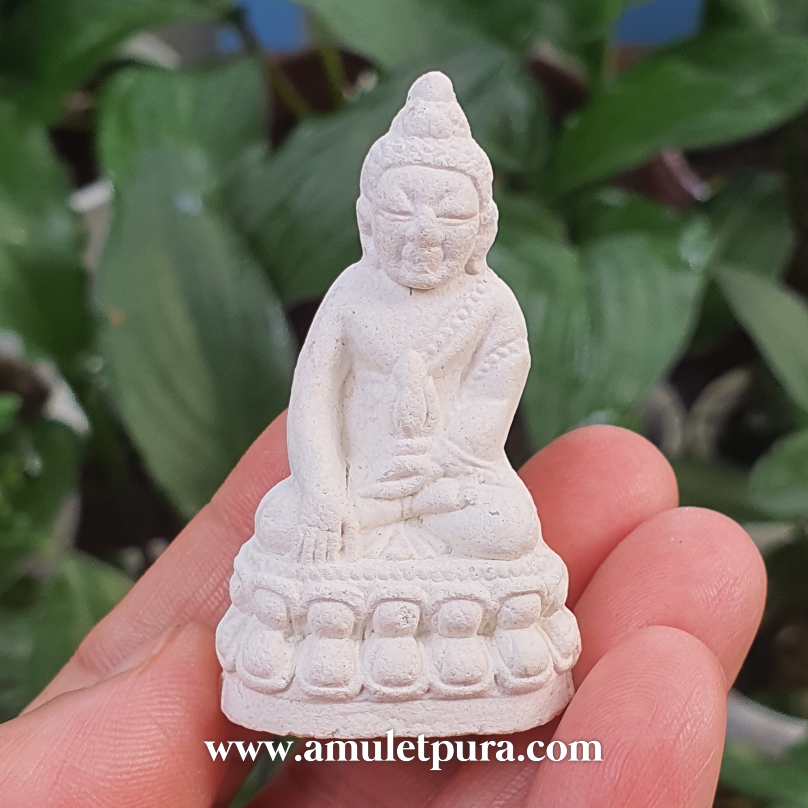 พระกริ่งรัตนมาลา(เนื้อผงพุทธคุณ)ปี40 วัดสุทัศน์ฯ กรุงเทพมหานคร(ปั้มหมึกใต้ฐาน)