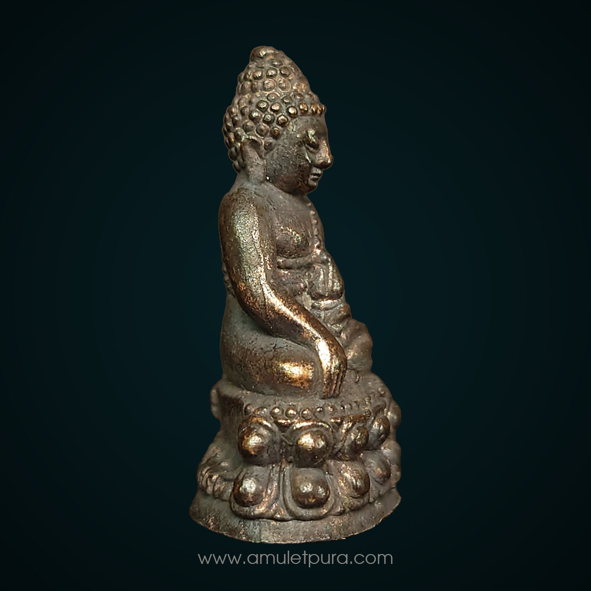 พระกริ่งนเรศวร รุ่นวังจันทร์ ปี48 วัดพระศรีรัตนมหาธาตุ จ.พิษณุโลก (มีโค้ด หมายเลข 2148)