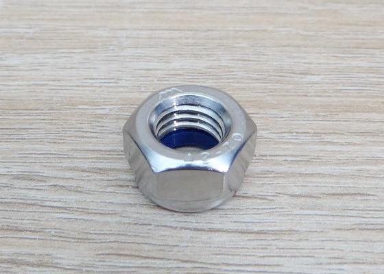 หัวน็อตล็อค Hex Lock Nut M12x1.75