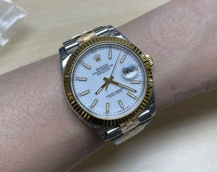ROLEX DJ 41 MM. YELLOWGOLD VSF