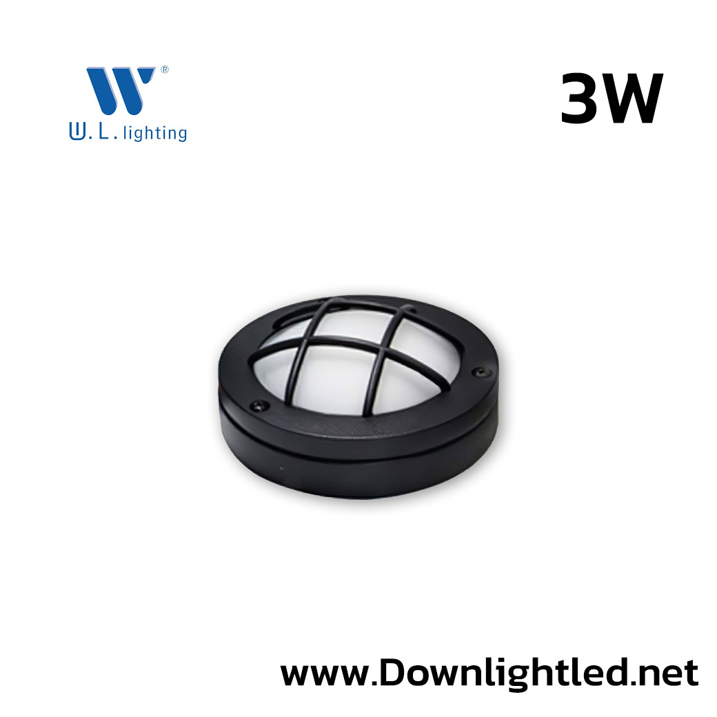 โคมไฟติดผนังภายนอก LED 3W W.L.LIGHTING WL5512