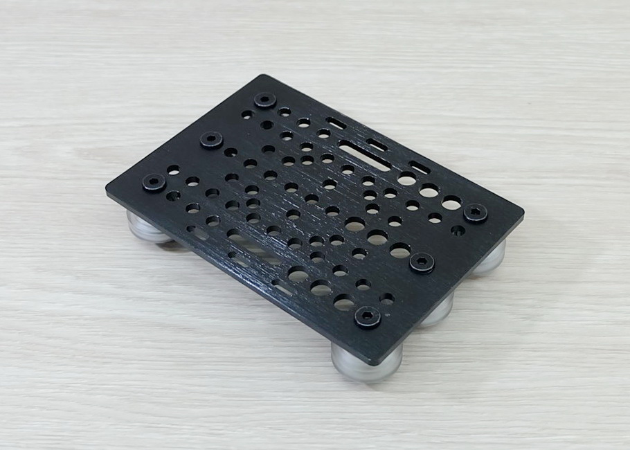 ชุดสำเร็จ V-Slot Gantry Plate 20-80mm T3 x 88 x 127mm + Xtreme Solid v wheel 6 ชุดล้อ