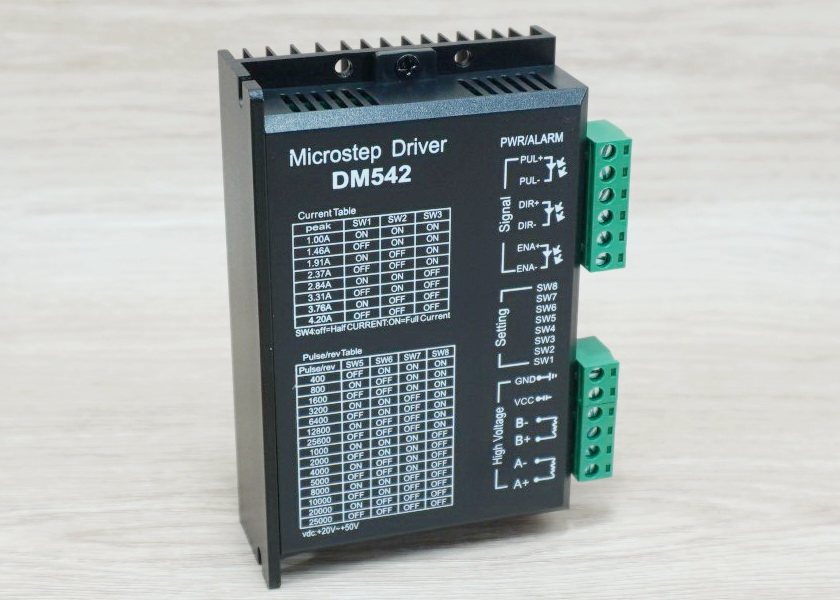 DM542 (Jiawen) Microstep Driver Peak 4.2A, 20-50 VDC 2-phase