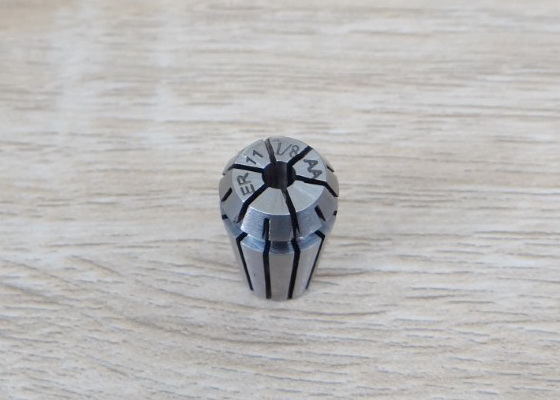 ER11 Chuck - Hole 3.175mm (1/8") High Precision 0.008 mm Spring Collet