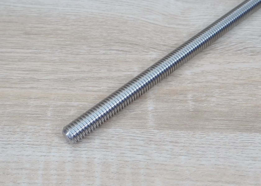 T12 Lead Screw Dia 12mm ยาว 1000mm (Lead 4mm) + Copper Nut
