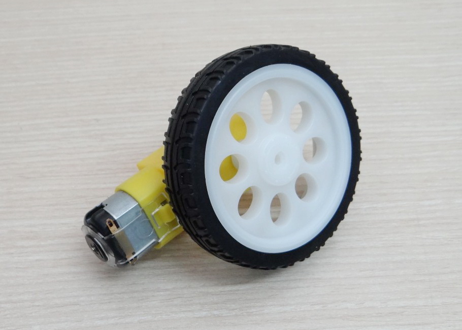 521 Rubber Wheel Robot Tires TT Motor Robot Smart Car Platform