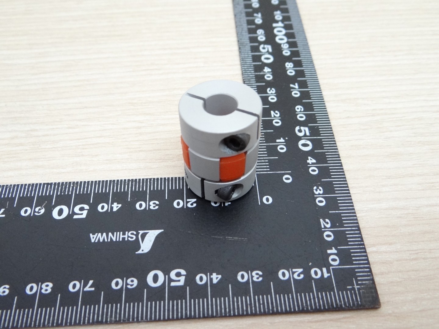 6.35 x 8 mm XB-Plum Flexible Shaft Coupling D20 L25