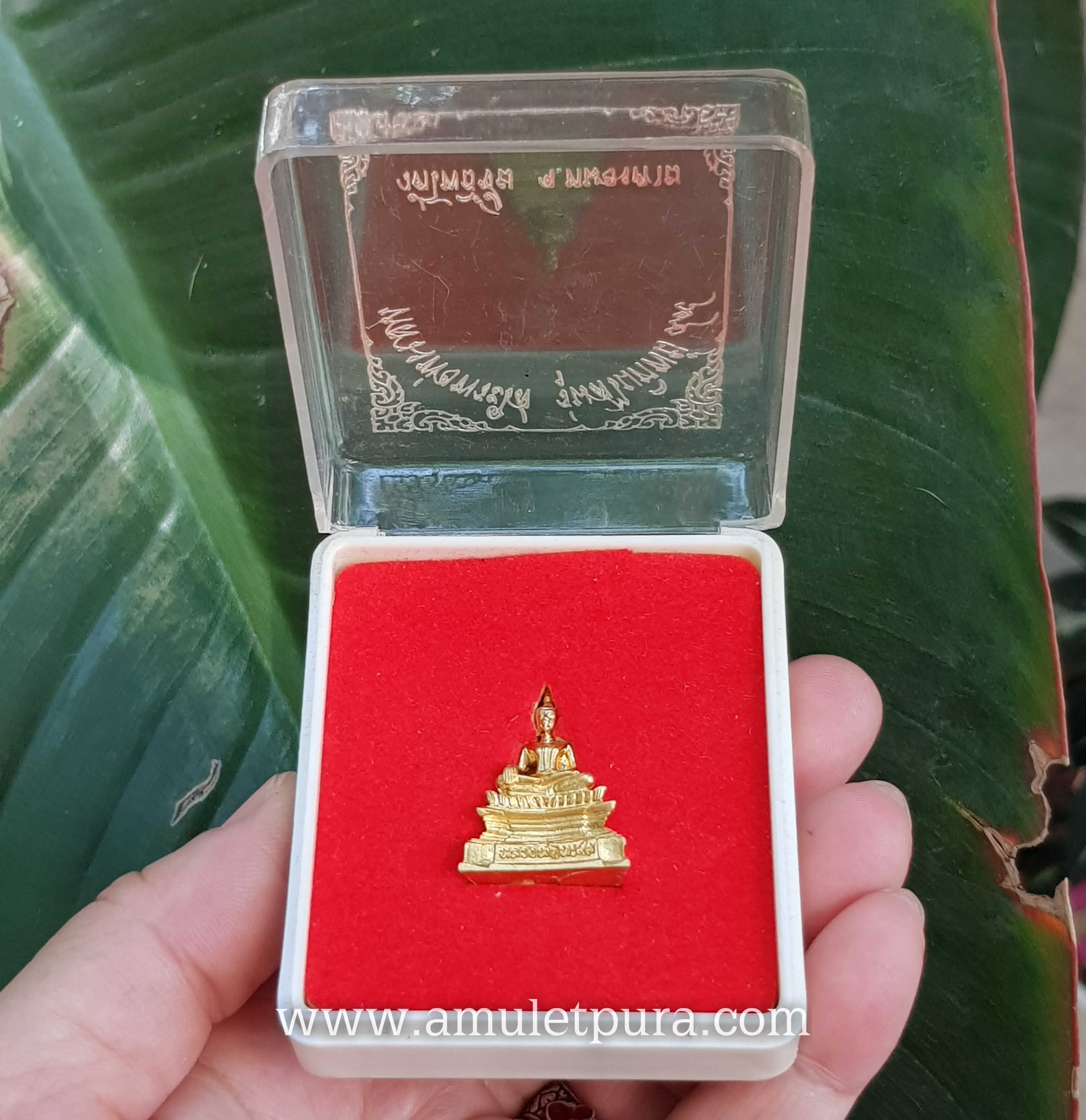 หลวงพ่อพระใส(พิมพ์ใหญ่)รุ่นสไบทิพย์ ปี49 วัดโพธิ์ชัย จ.หนองคาย