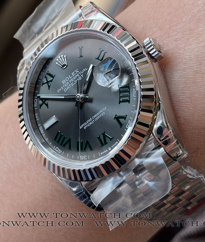 ROLEX DATEJUST Wimbledon 41 MM. VSF
