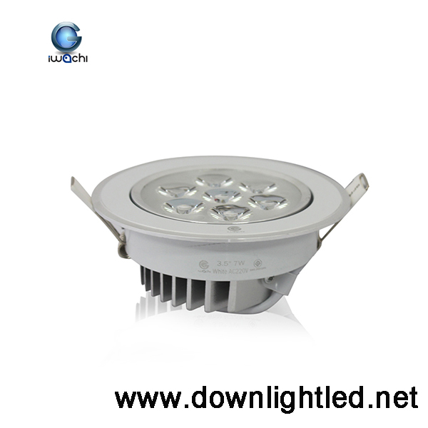 ดาวน์ไลท์ LED IWACHI 7w (แสงส้ม)