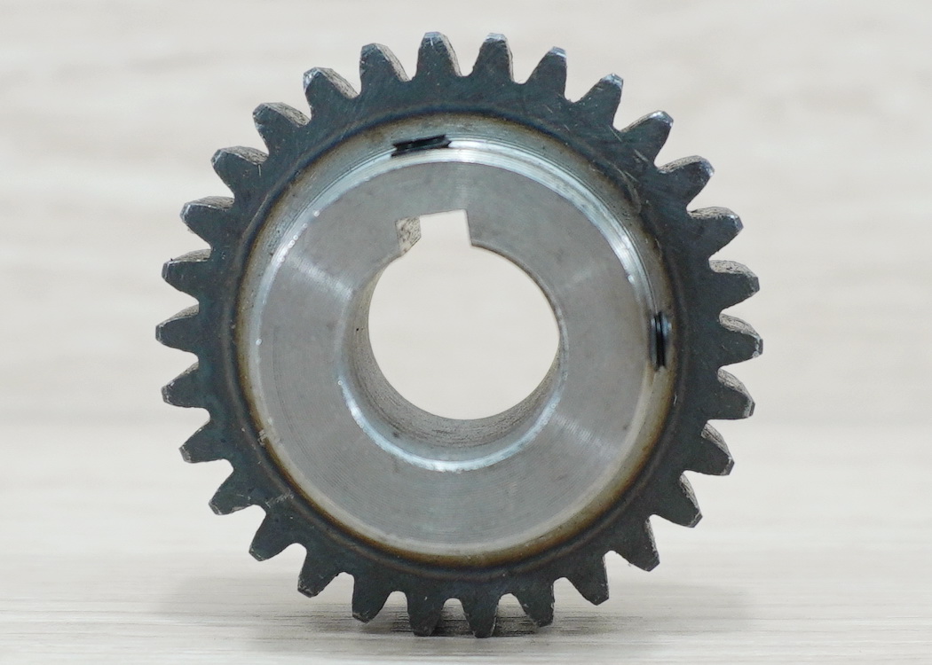 Spur Gear Pinion 1.5 Mod 30Teeth Bore 16mm - Hole & keyway (straight teeth - เฟืองตรง)