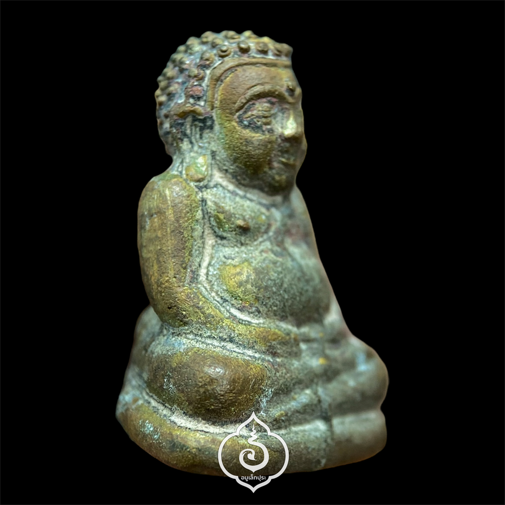 พระมหาสังกัจจายน์ พิมพ์ 50 ปี วัดเมืองยะลา (เนื้อสัมฤทธิ์ หล่อโบราณ) รุ่นสันติสุข ปี52 พ่อท่านฉิน วัดเมืองยะลา จ.ยะลา(ใต้ฐานตอกโค้ด หมายเลข 926)