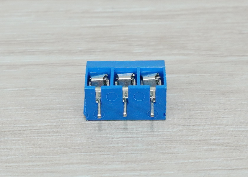 KF301- 3P Blue Terminal Block (5.08-301-3P) (ชุด 10 ตัว)
