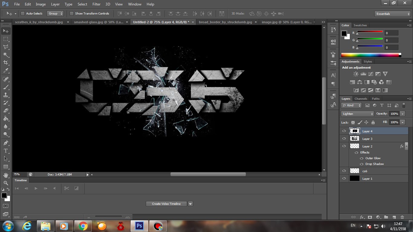 Adobe Photoshop CS6 32 / 64 Bit WINDOWS VERSION