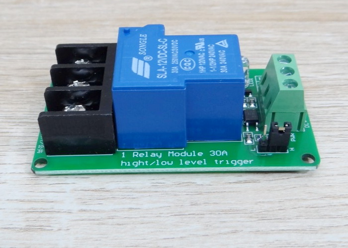 1-Channel 12V isolation Relay Module 240VAC/30A