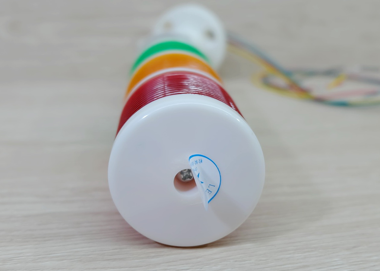 LED 12-24V DC (BEM-X-50-3U-D) Stack Alarm LED Indicator Lamp (Red, Yellow, Green, มีเสียง ไม่กระพริบ)