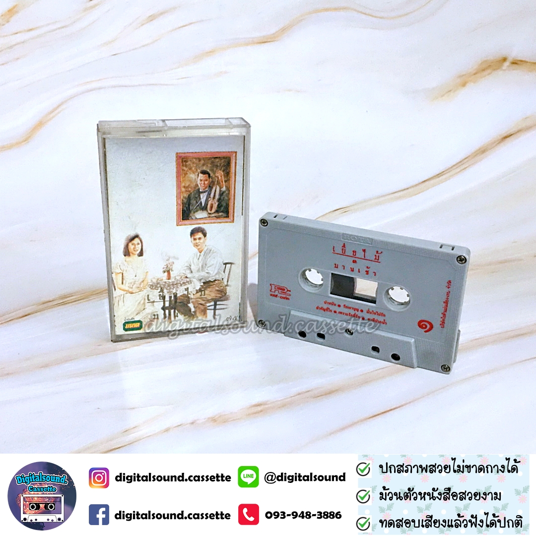 เทปเพลง เทปคาสเซ็ท ค่าย ROTA อัลบั้ม เยื่อไม้ 3 บานเช้า