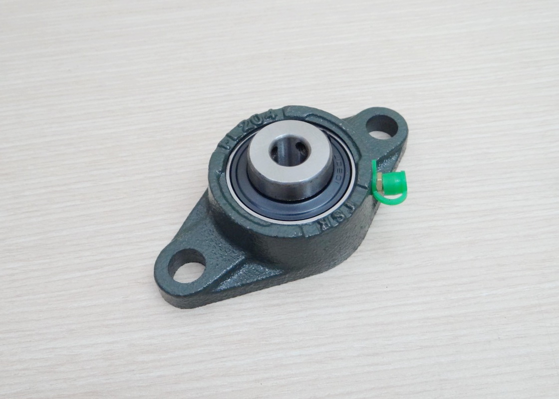 UCFL202 Flange Bearing Unit 15mm Cast Iron Housing Self-aligning (โครงของ FL204)
