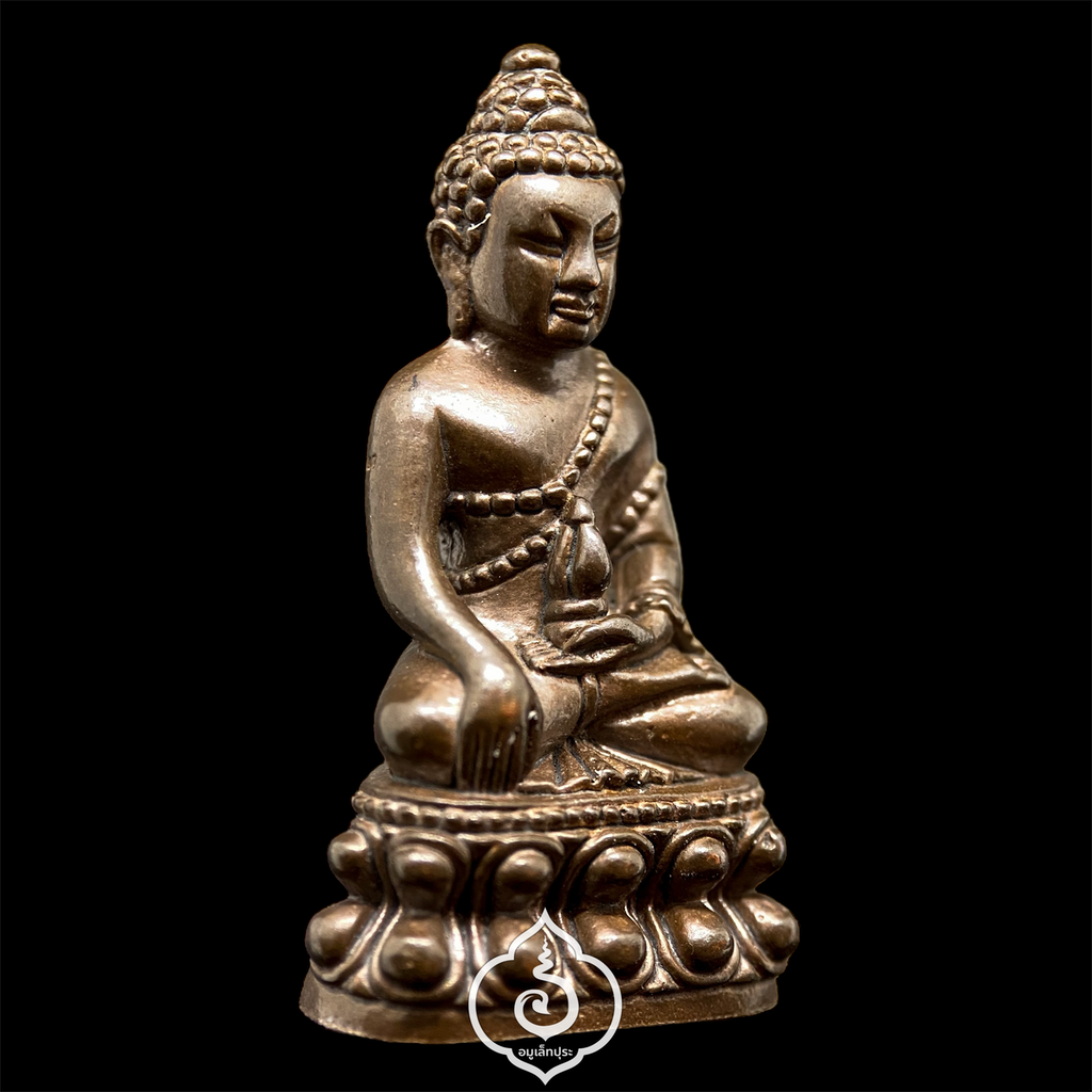 1 ใน 300 องค์ พระกริ่งชินบัญชร รุ่นรวยทันใจ (เนื้อนวะโลหะ ก้นทองฝาบาตร) ปี66 หลวงปู่อิ่ม ปัญญาวุโธ วัดทุ่งนาใหม่ จ.นครศรีธรรมราช (มีโค้ด หมายเลขมงคล 48)