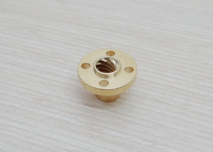 T8 Copper Nut Dia 8mm (Lead 16mm)