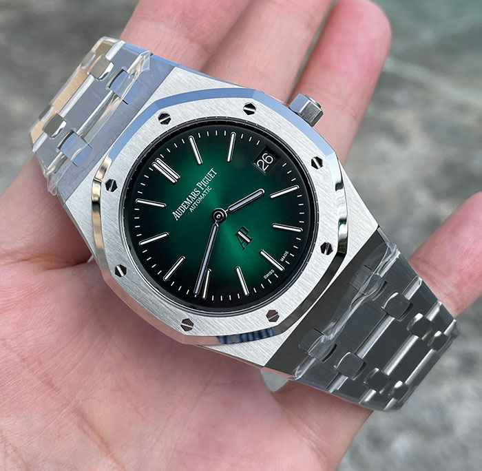 AP16202 50th. GREEN ZF AP ROYAL OAK 39MM 16202 ZF