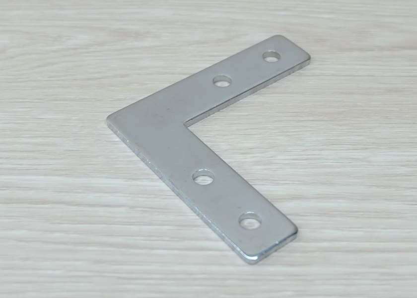 L-Shaped Steel Joint Plate 4-Hole สำหรับ Series 20 Alu-Profile