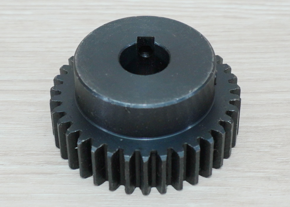 Spur Gear Pinion 1.5 Mod 35Teeth Bore 16mm - Hole & keyway (straight teeth - เฟืองตรง)