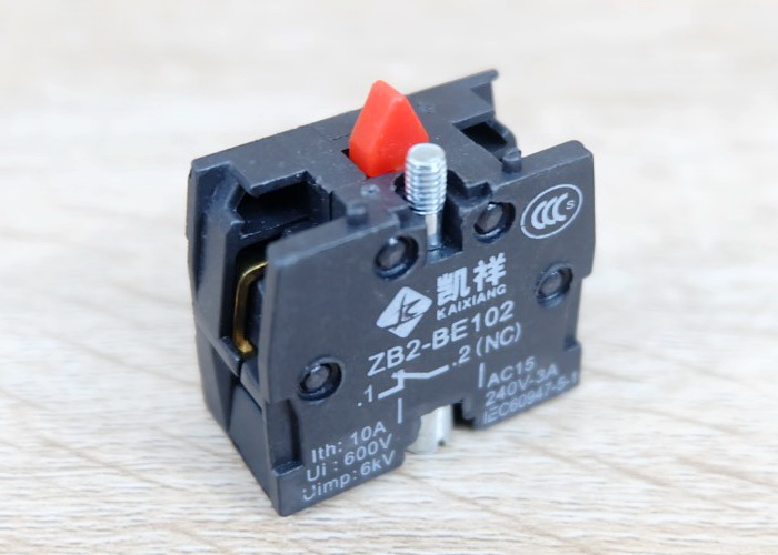 ZB2-BE102 (NC) XB2 Push Button Switch Contact Block (Silver Point)