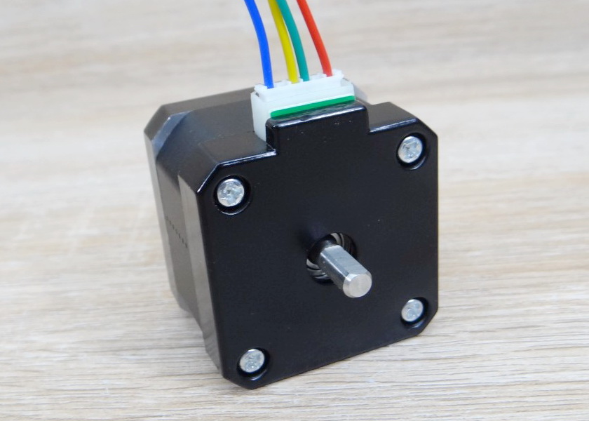 HANPOSE-Dual shaft (NEMA17) Stepper Motor แรงบิด 28 N.cm 1.3A (17HS3401S-SZ)