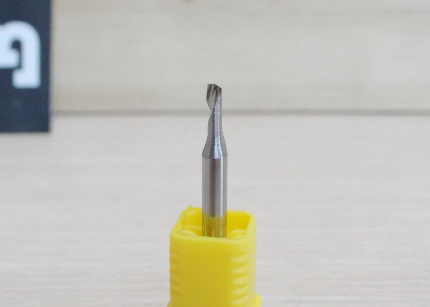 Single Flute Aluminium Cutting Bit 3.175x2x6 (SHKxCEDxCEL)