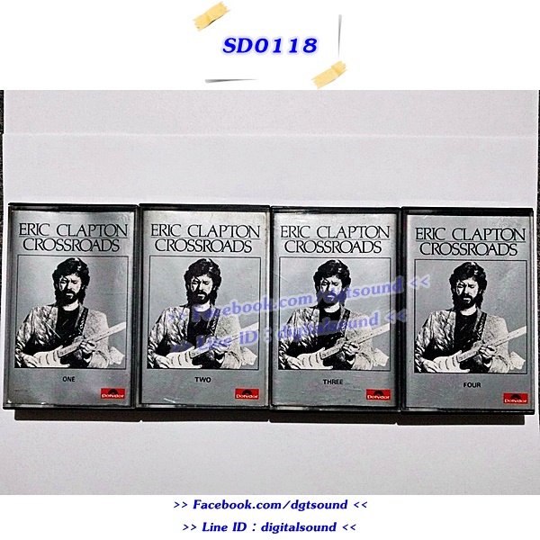 เทปคาสเซ็ท ERIC CLAPTION อัลบั้ม CROSSROADS 1 - 4