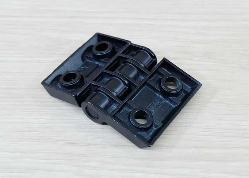 บานพับ Zinc Alloy Hinge for Alu-Profile 4040 ระยะรู 40x25 mm (สีดำ)