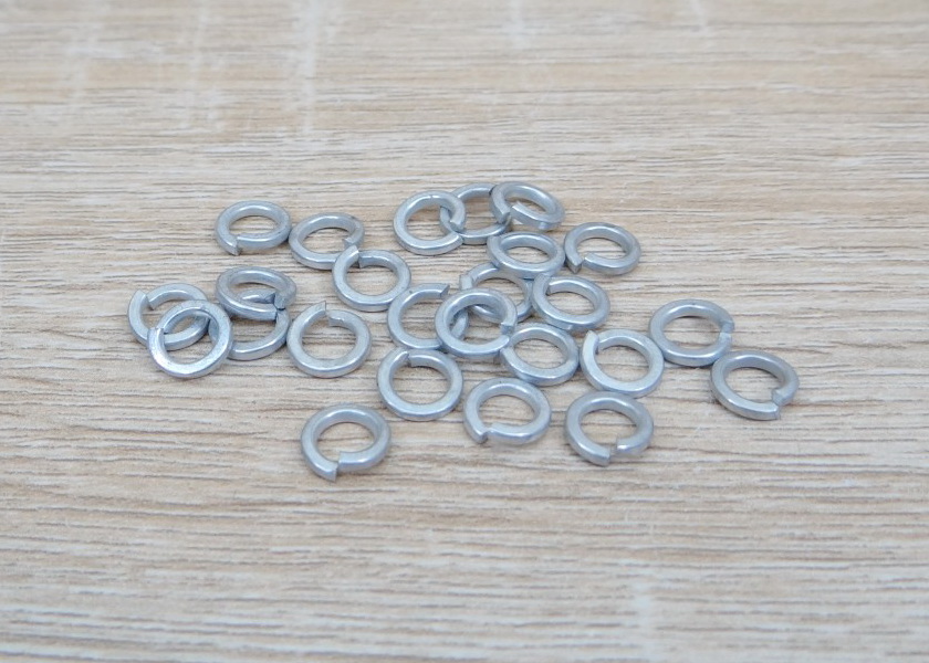 Spring washer M8 (50ตัว/ถุง) Carbon Steel Galvanized