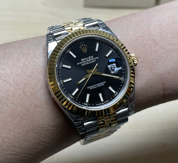 ROLEX DJ 41 MM. YELLOWGOLD VSF