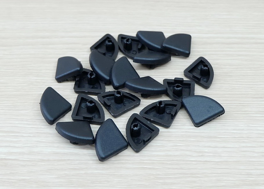 R2020 Black Plastic End Cap (แพ็ค20ชิ้น) สำหรับ Series 20 Alu Profile