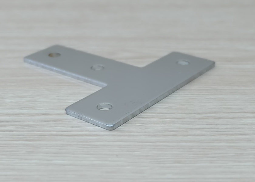 T-Shaped Steel Joint Plate 4-Hole สำหรับ Series 30 Alu-Profile