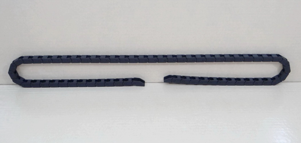 7 X 7 mm Cable Drag Chain R25mm ยาว 1M และ End Connectors