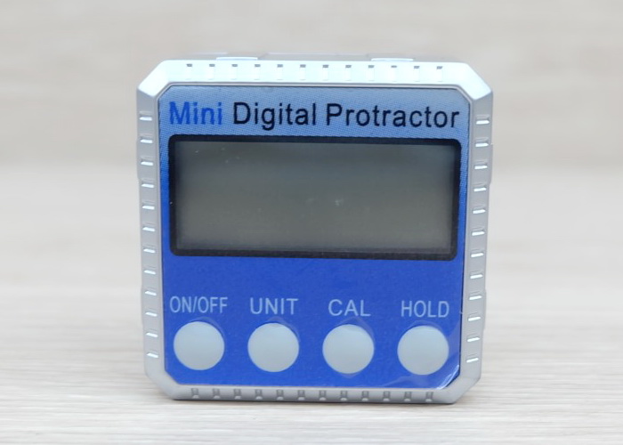 Syntek, Mini Digital Protractor Angle Finder 360° DR168 Zinc Alloy Style (Accuracy: ±0.2 °)