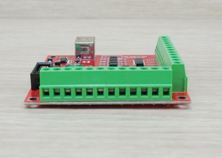 CNC USB 4-Axis 100KHz Controller Board for MACH3 + สาย USB-1.5M + แถม CD