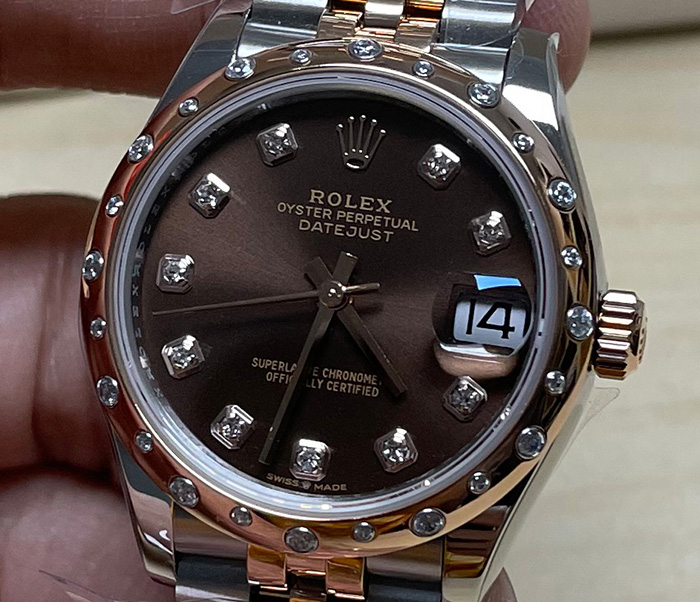 ROLEX DATEJUST TWOTONE 31 MM.