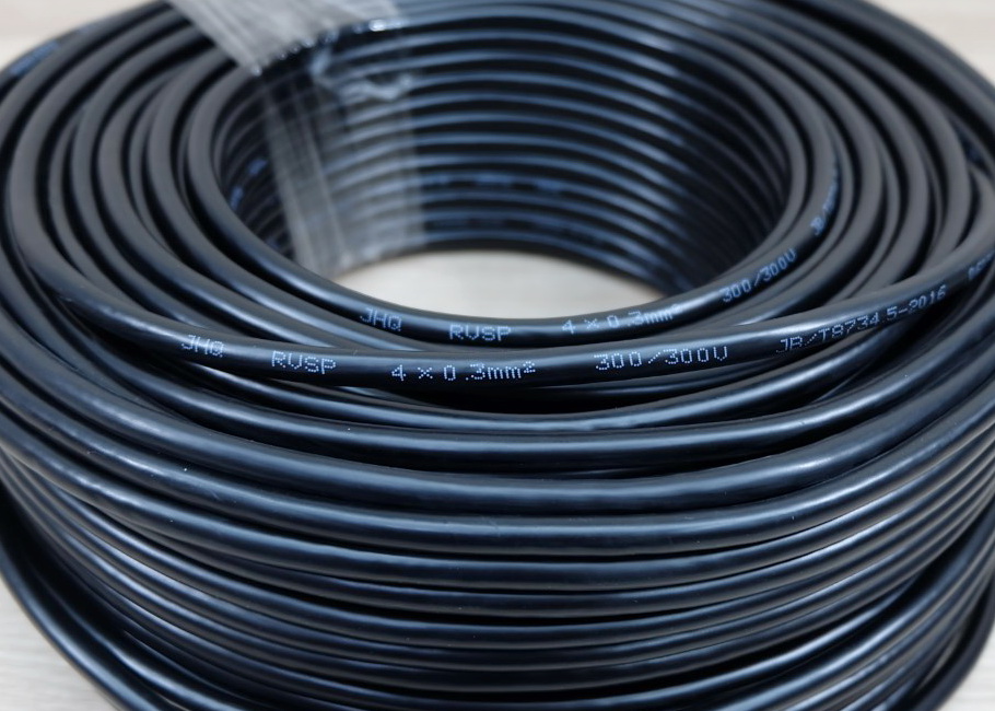 4 core X 0.3 mm² Shielded Wire RVSP Signal Line Shielded Twisted Pair (1m)