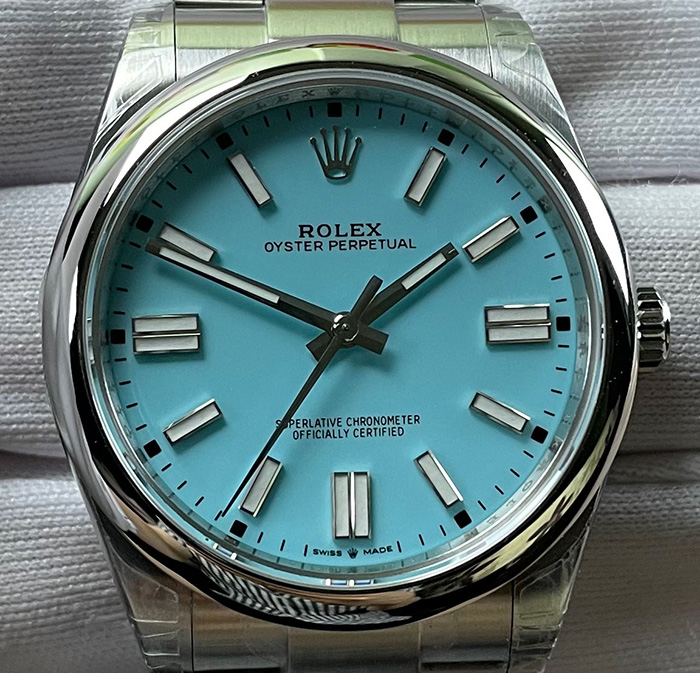 ROLEX OP41 TURQUOISE41 MM. VSF