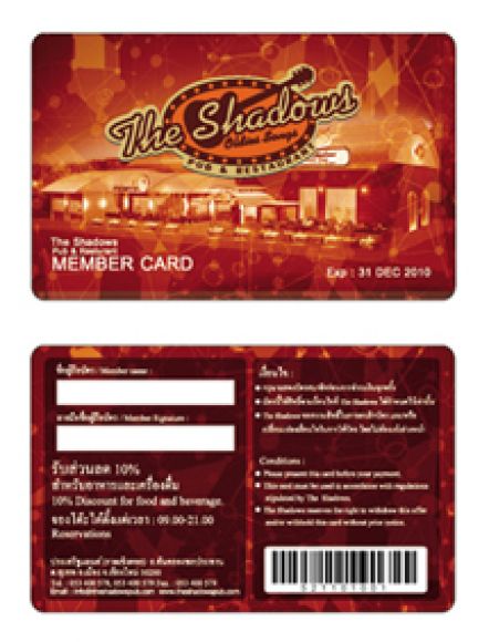 พิมพ์บัตรแข็ง Pvc 0.76 Card ขนาดหนาบัตรเอทีเอ็ม