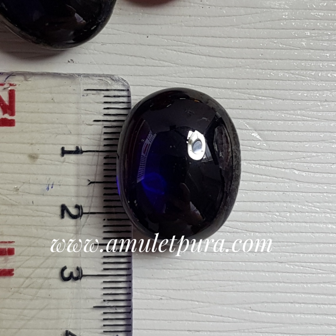 เพชรพญานาค สัณฐานรีหลังเบี้ย ขนาด 2.5 ซ.ม. ทุกสี ยกเว้นสีน้ำเงิน, ฟ้า, เขียว