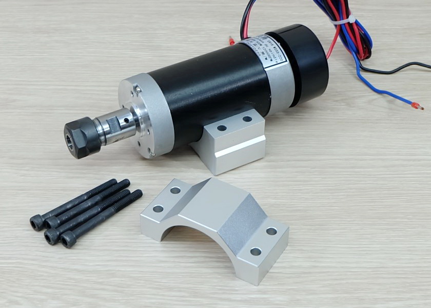 55mm Spindle Motor Clamp Mount Bracket (Split Fixing Frame)